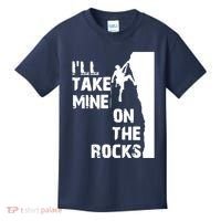 Rock Climbing Simple Classic Kids T-Shirt thumb 0