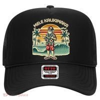 Retro Christmas Surf Mele Kalikimaka Santa Shaka Hawaii Gift Hat thumb 0