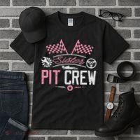 Racing Car Sister Racer Sister Pit Crew  Tall T-Shirt thumb 3