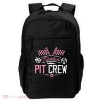 Racing Car Sister Racer Sister Pit Crew  Backpack thumb 0