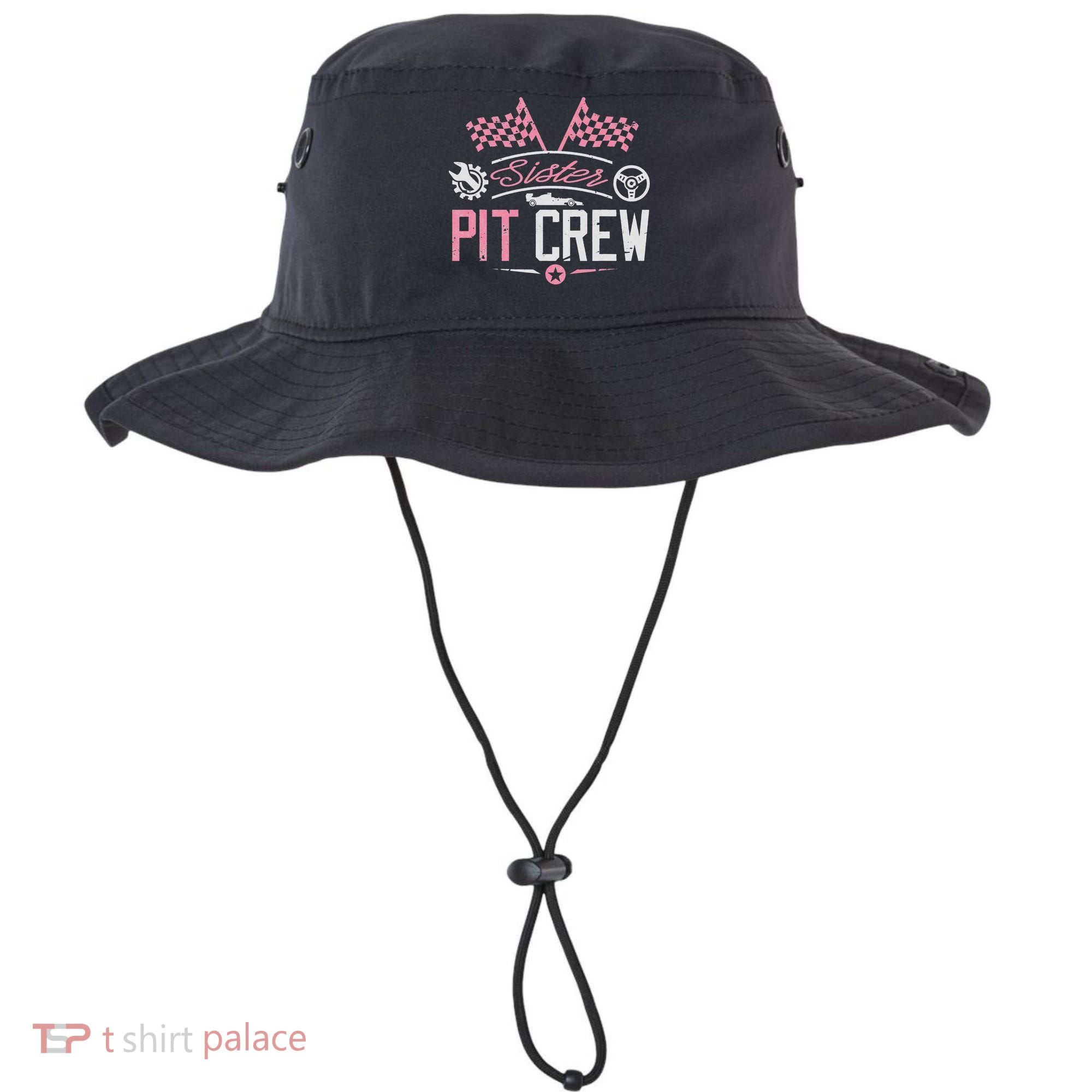 Racing Car Sister Racer Sister Pit Crew  Bucket Hat