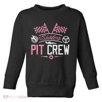 Racing Car Sister Racer Sister Pit Crew  Toddler Sweatshirt thumb 0