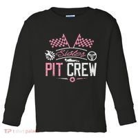 Racing Car Sister Racer Sister Pit Crew  Toddler Long Sleeve Shirt thumb 0