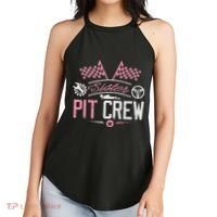 Racing Car Sister Racer Sister Pit Crew  Women's Perfect Tri Rocker Tank thumb 2