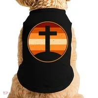 Retro Cross Sunset Doggie Tank thumb 0