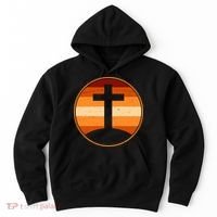 Retro Cross Sunset Hoodie thumb 0