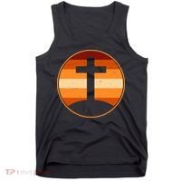 Retro Cross Sunset Tank Top thumb 0
