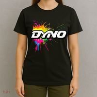 Retro Colorful Sport Lover Quote Dyno Funny Bmx Motor Basic T-Shirt thumb 4