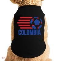Retro Colombia Soccer 2018 Doggie Tank thumb 0