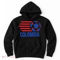 Retro Colombia Soccer 2018 Hoodie thumb 0