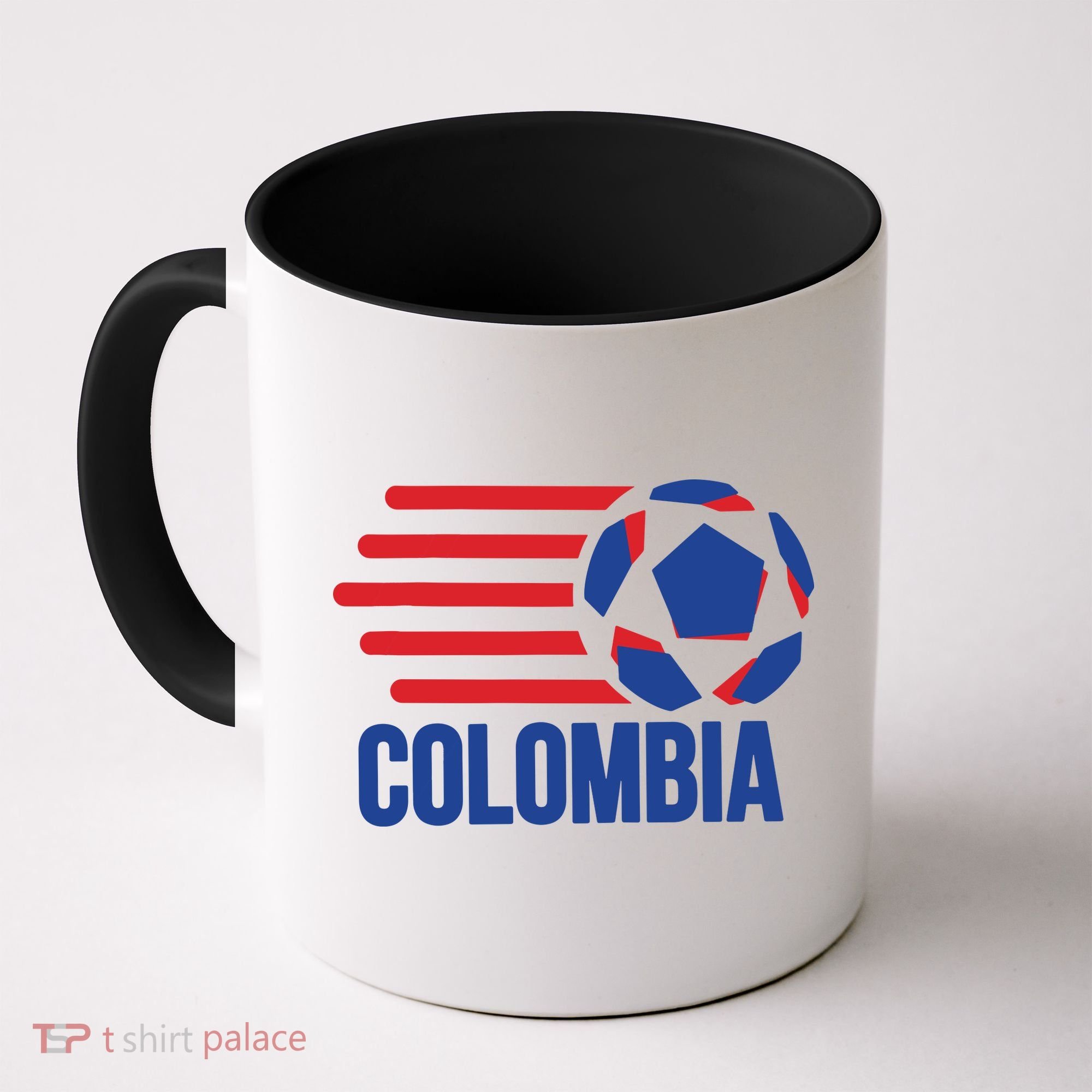 Retro Colombia Soccer 2018 Coffee Mug