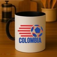 Retro Colombia Soccer 2018 Coffee Mug thumb 4