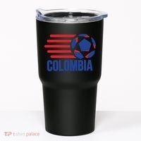 Retro Colombia Soccer 2018 Tumbler thumb 0