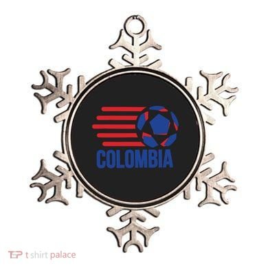 Retro Colombia Soccer 2018 Ornament