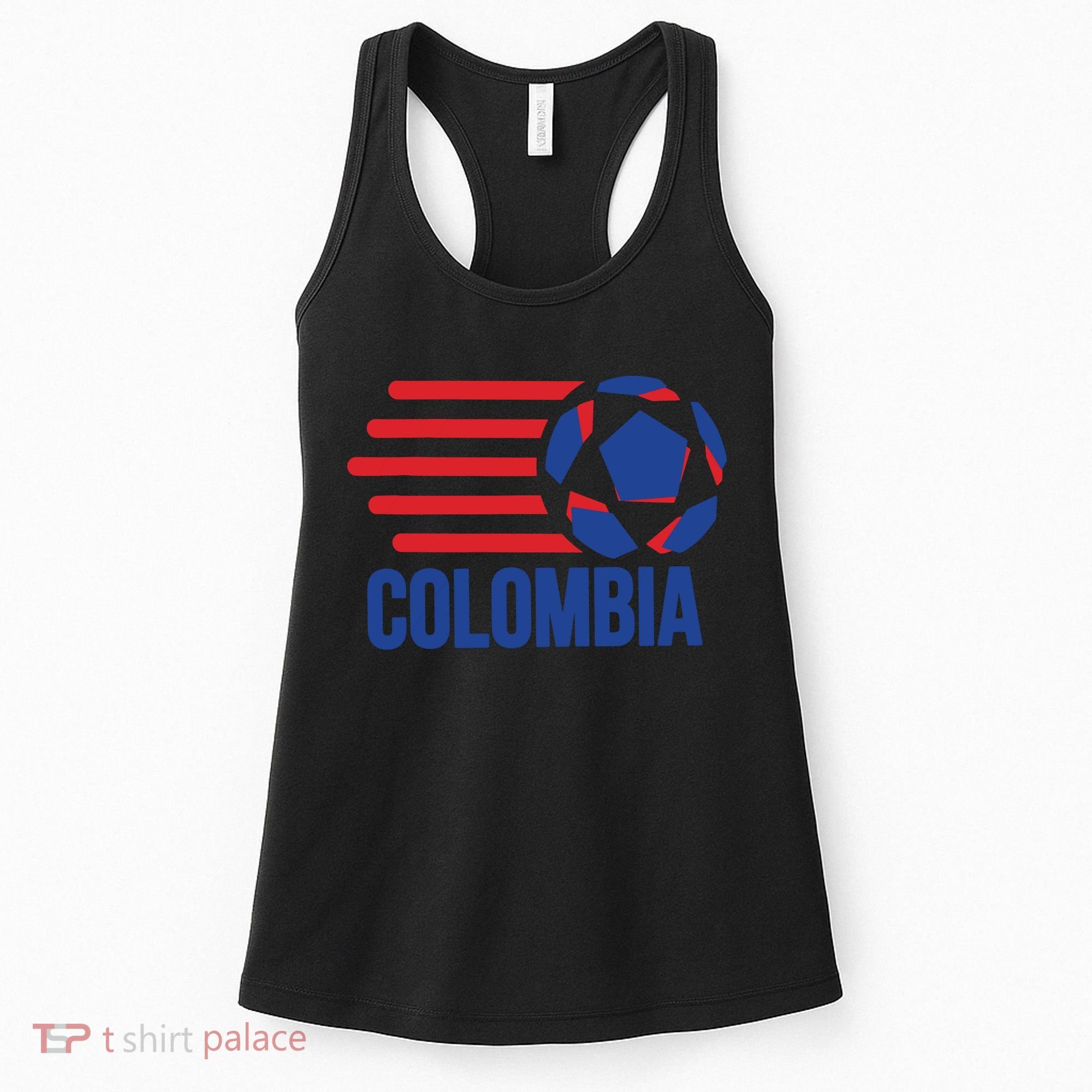 Retro Colombia Soccer 2018 Women's Tank Top