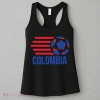 Retro Colombia Soccer 2018 Women's Tank Top thumb 3