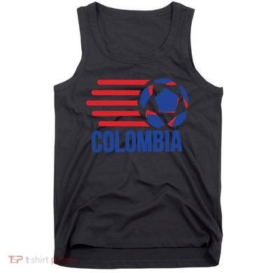 Retro Colombia Soccer 2018 Tank Top