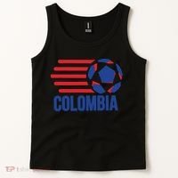 Retro Colombia Soccer 2018 Tank Top thumb 2