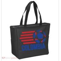 Retro Colombia Soccer 2018 Tote Bag thumb 2