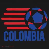 Retro Colombia Soccer 2018 Tote Bag thumb 4