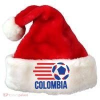 Retro Colombia Soccer 2018 Santa Hat thumb 0