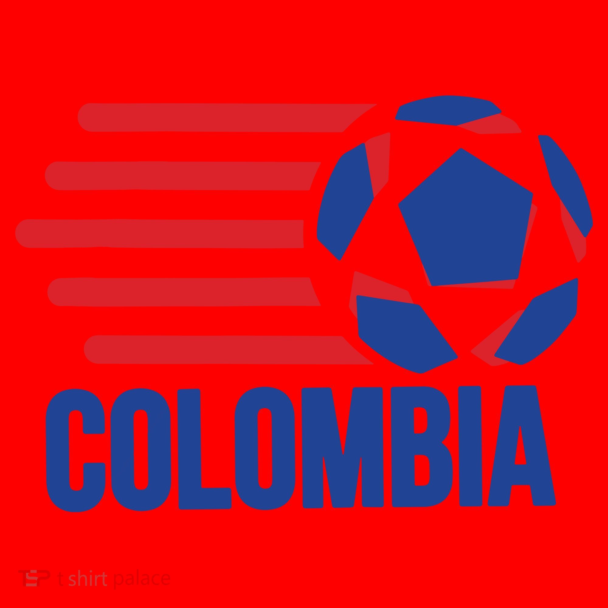 Retro Colombia Soccer 2018 Santa Hat