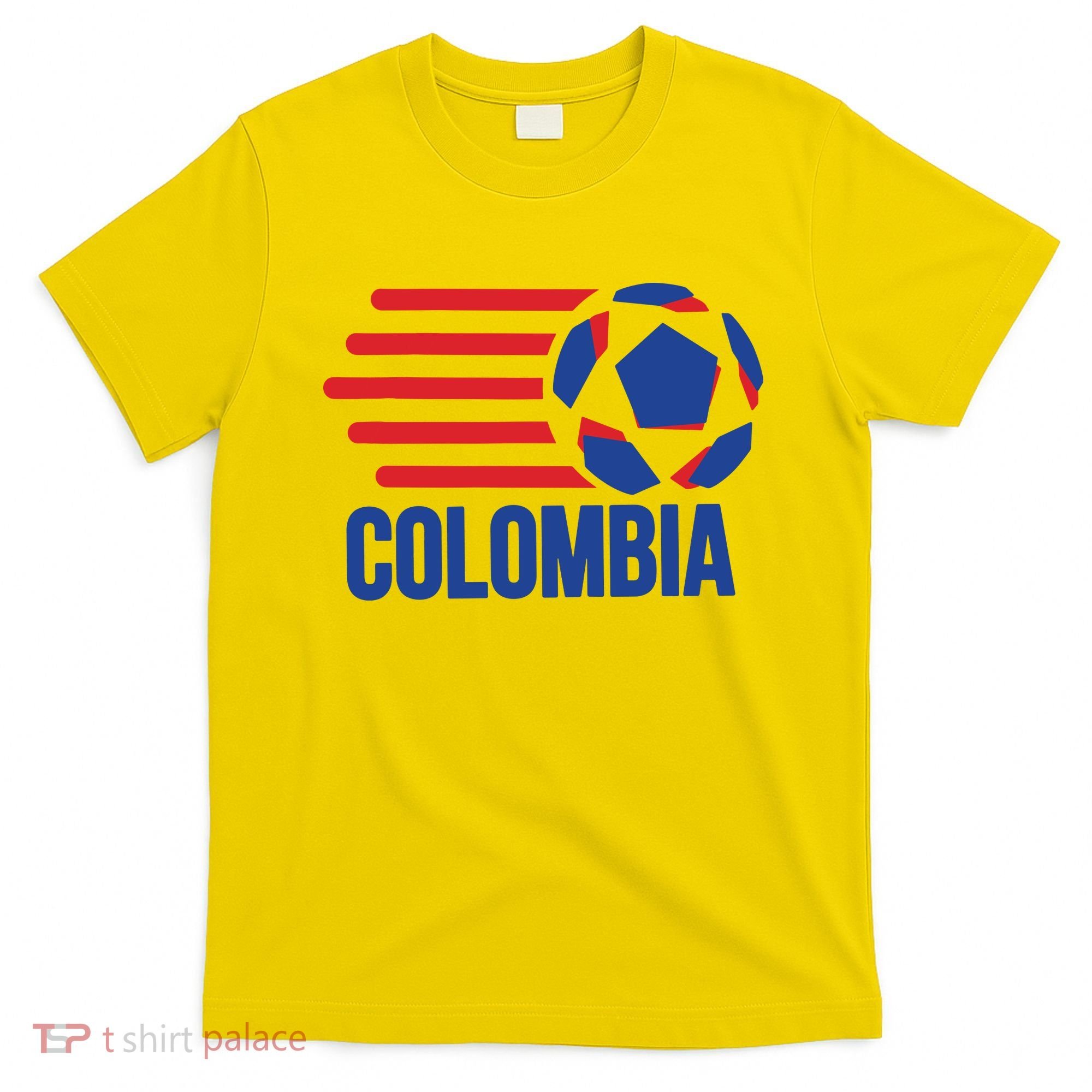 Retro Colombia Soccer 2018 T-Shirt