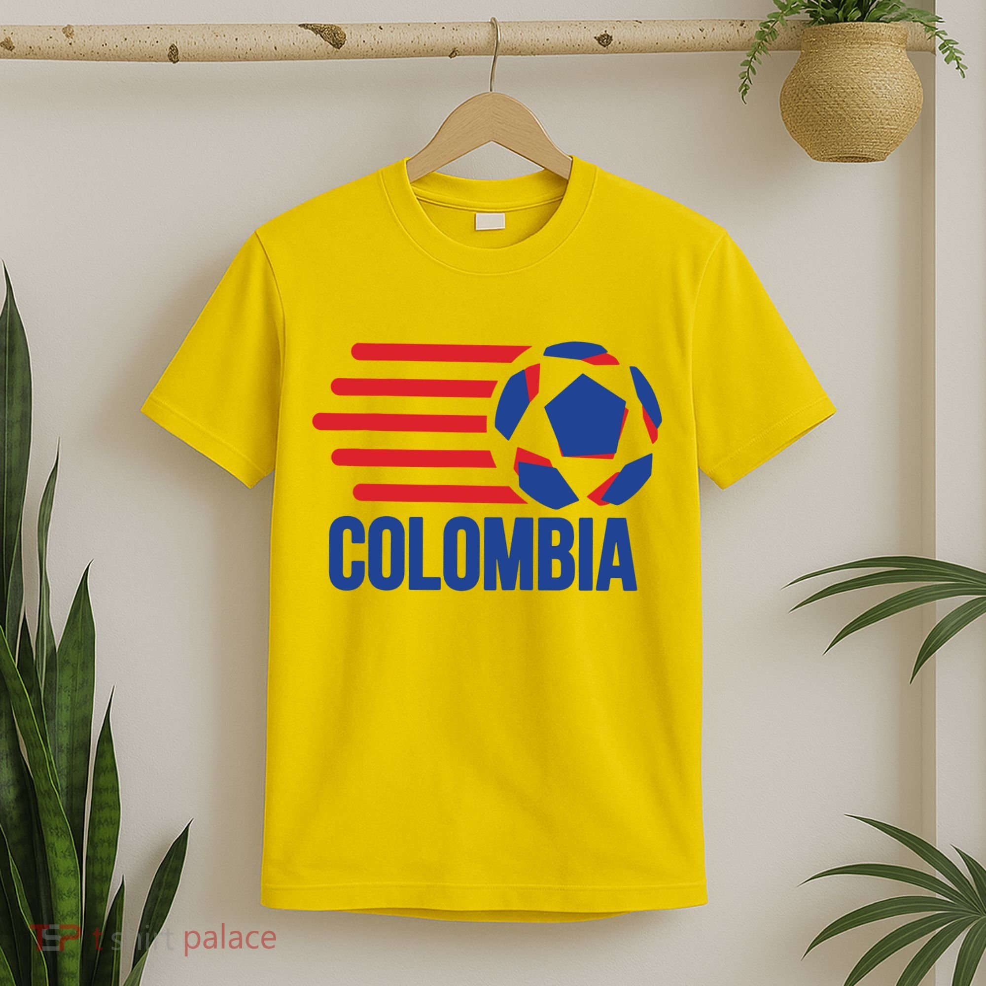 Retro Colombia Soccer 2018 T-Shirt