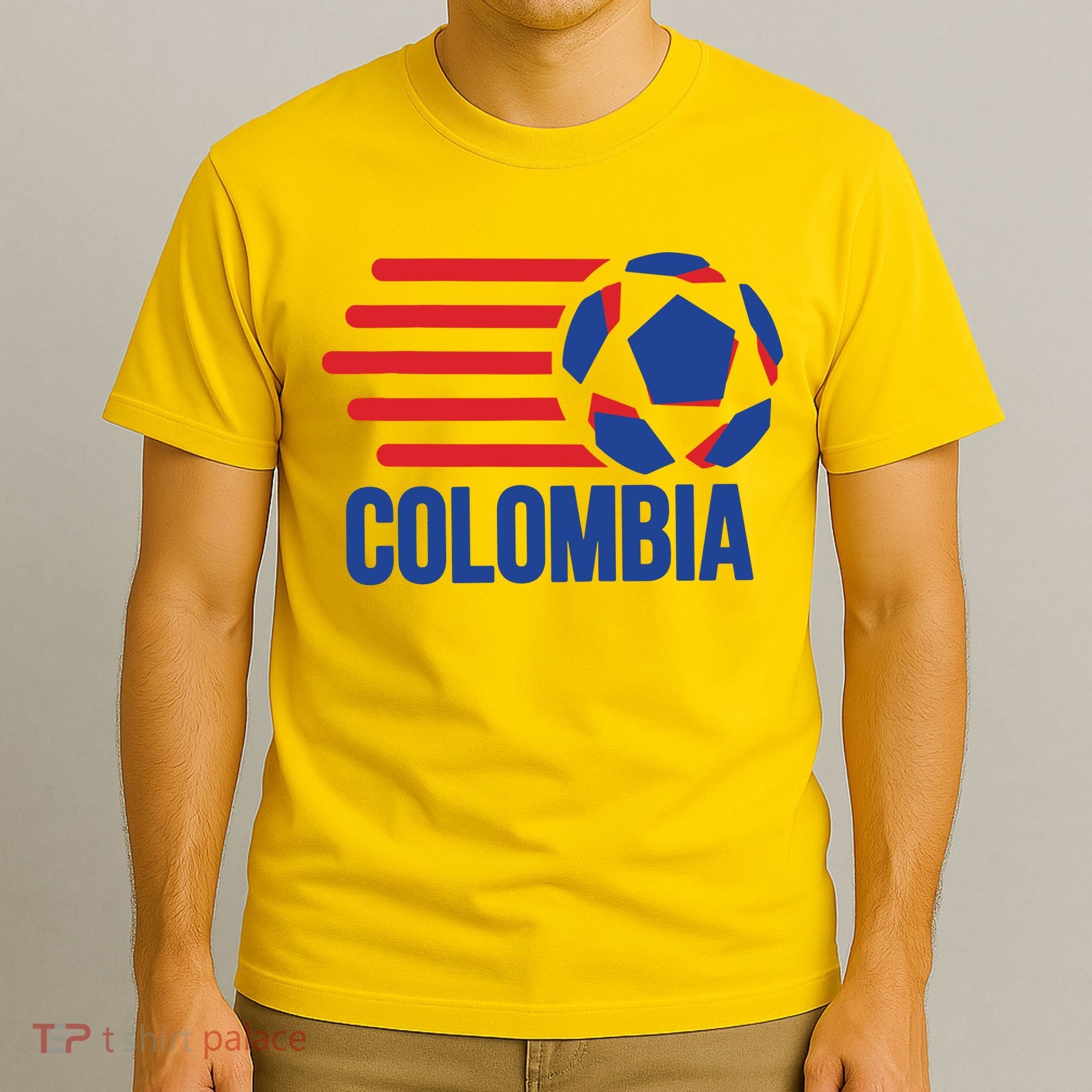 Retro Colombia Soccer 2018 T-Shirt