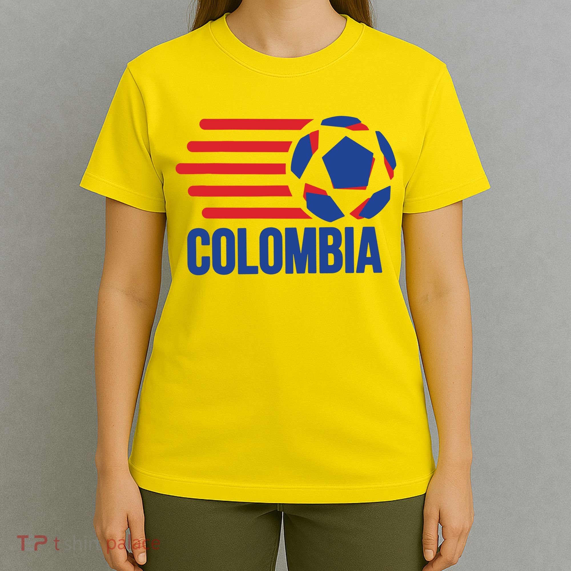 Retro Colombia Soccer 2018 T-Shirt