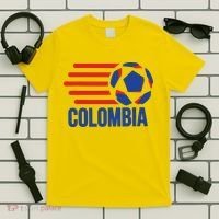 Retro Colombia Soccer 2018 T-Shirt thumb 5