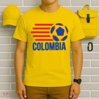 Retro Colombia Soccer 2018 T-Shirt thumb 6