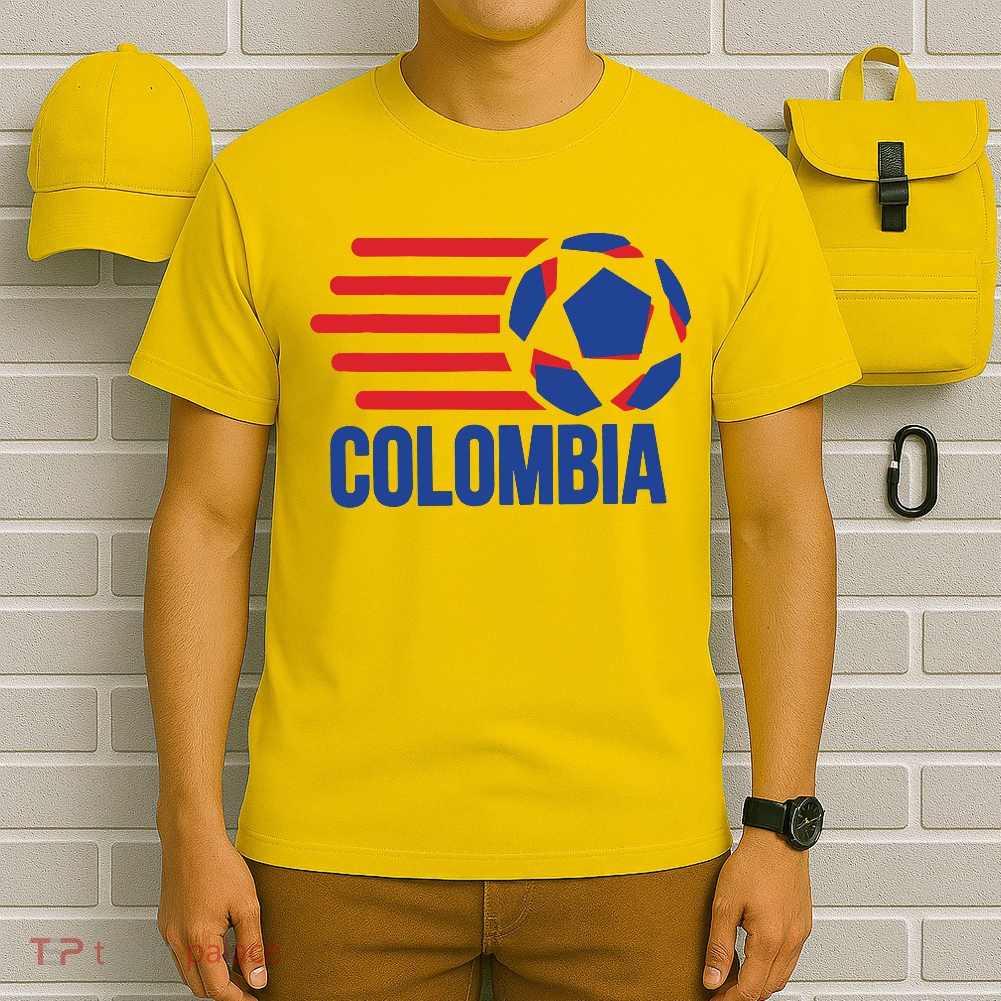 Retro Colombia Soccer 2018 T-Shirt