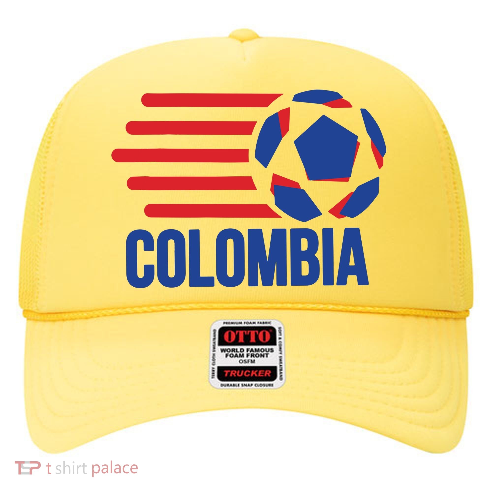 Retro Colombia Soccer 2018 Hat