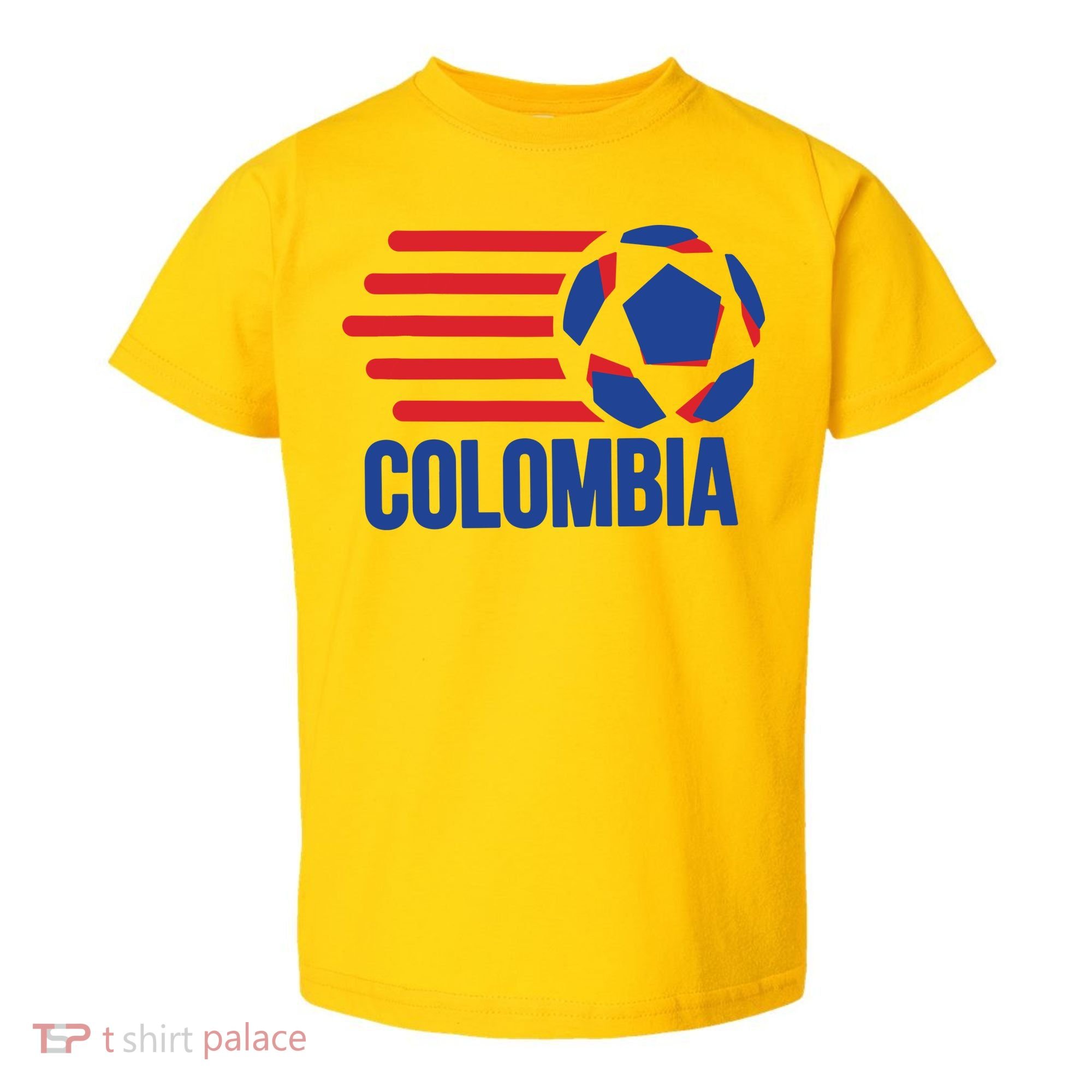 Retro Colombia Soccer 2018 Toddler T-Shirt
