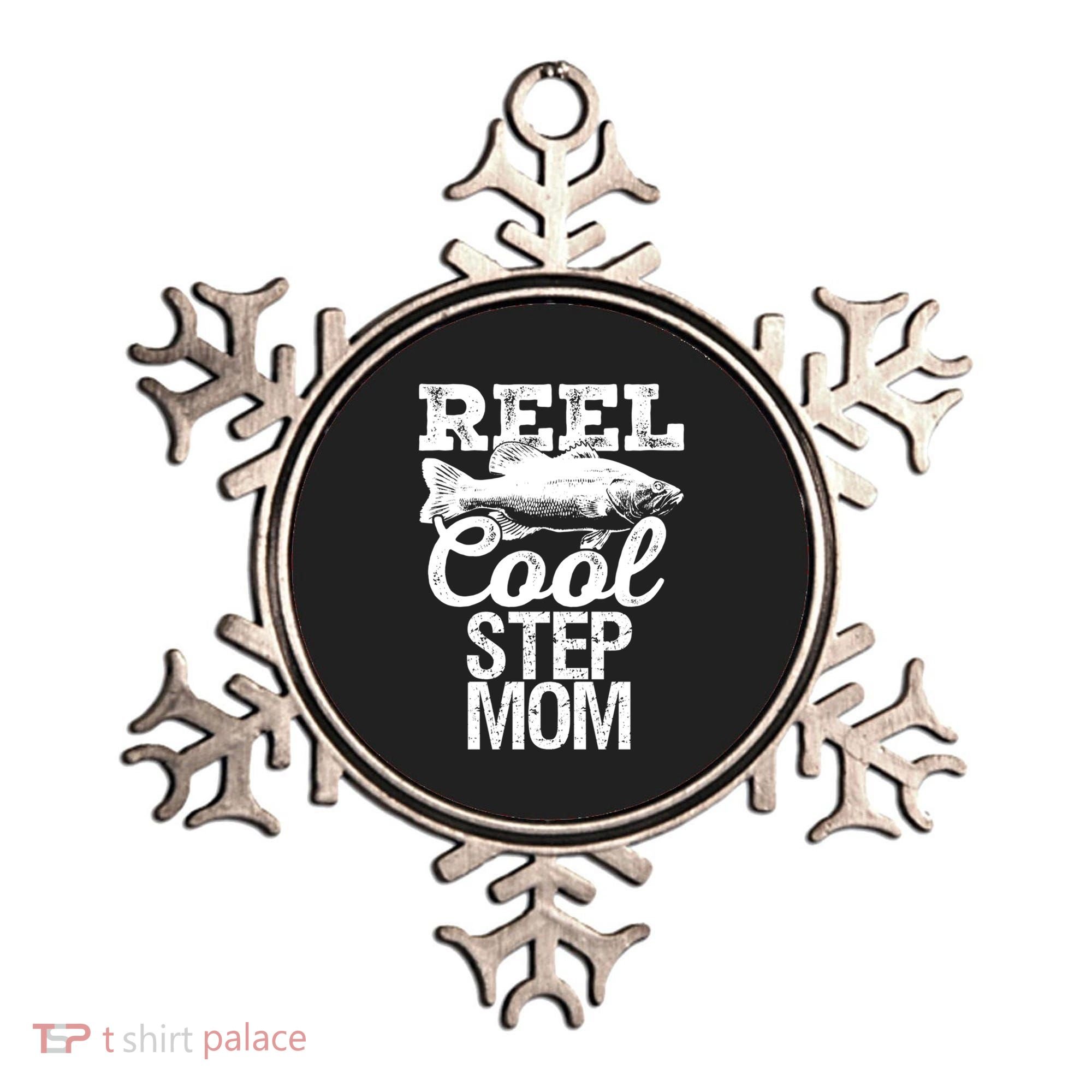 Reel Cool Step Mom Fishing Outdoor Angler Gift Ornament