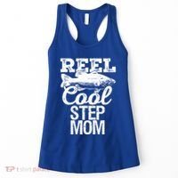 Reel Cool Step Mom Fishing Outdoor Angler Gift Women's Tank Top thumb 0
