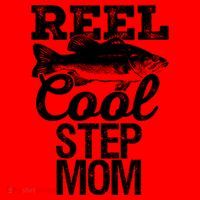 Reel Cool Step Mom Fishing Outdoor Angler Gift Santa Hat thumb 1