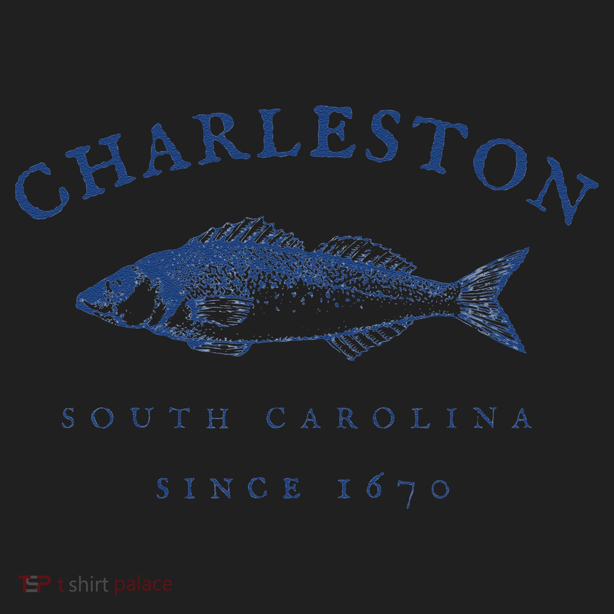 Retro Charleston South Carolina Fishing Tumbler