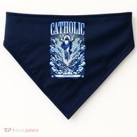 Roman Catholic Since AD 33 Jesus Christ USA-Made Doggie Bandana thumb 0