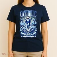 Roman Catholic Since AD 33 Jesus Christ T-Shirt thumb 4