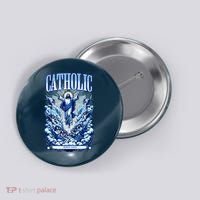 Roman Catholic Since AD 33 Jesus Christ Button thumb 0