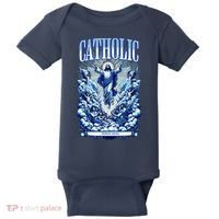 Roman Catholic Since AD 33 Jesus Christ Baby Bodysuit thumb 0