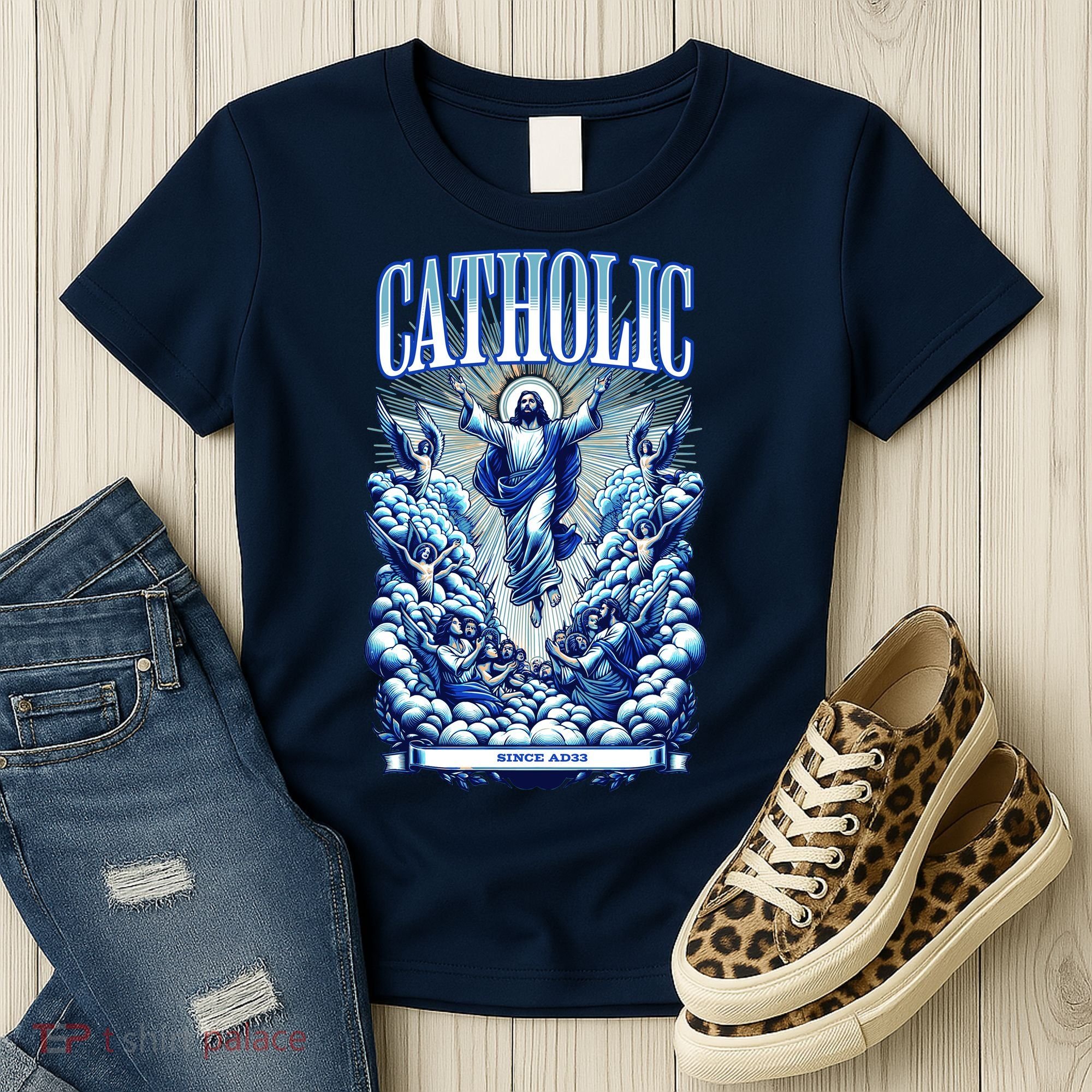 Roman Catholic Since AD 33 Jesus Christ Women's T-Shirt