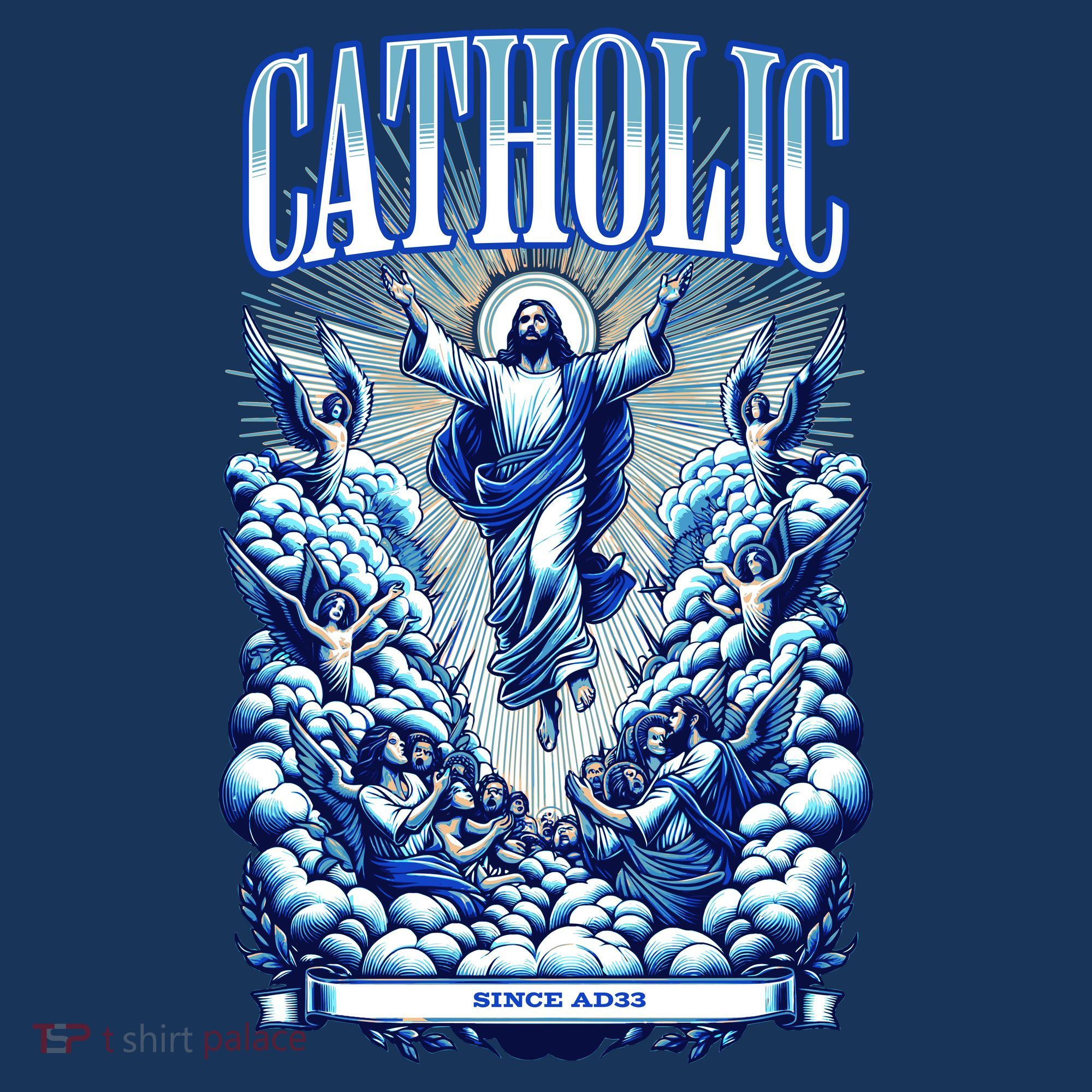 Roman Catholic Since AD 33 Jesus Christ Women's T-Shirt