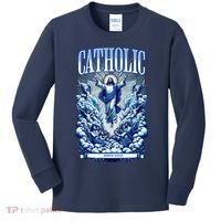 Roman Catholic Since AD 33 Jesus Christ Kids Long Sleeve Shirt thumb 0