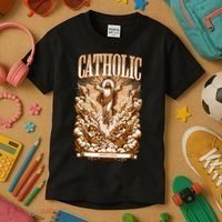 Roman Catholic Since AD 33 Jesus Christ  Kids T-Shirt thumb 3