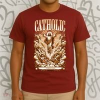 Roman Catholic Since AD 33 Jesus Christ  T-Shirt thumb 3