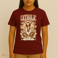 Roman Catholic Since AD 33 Jesus Christ  T-Shirt thumb 4