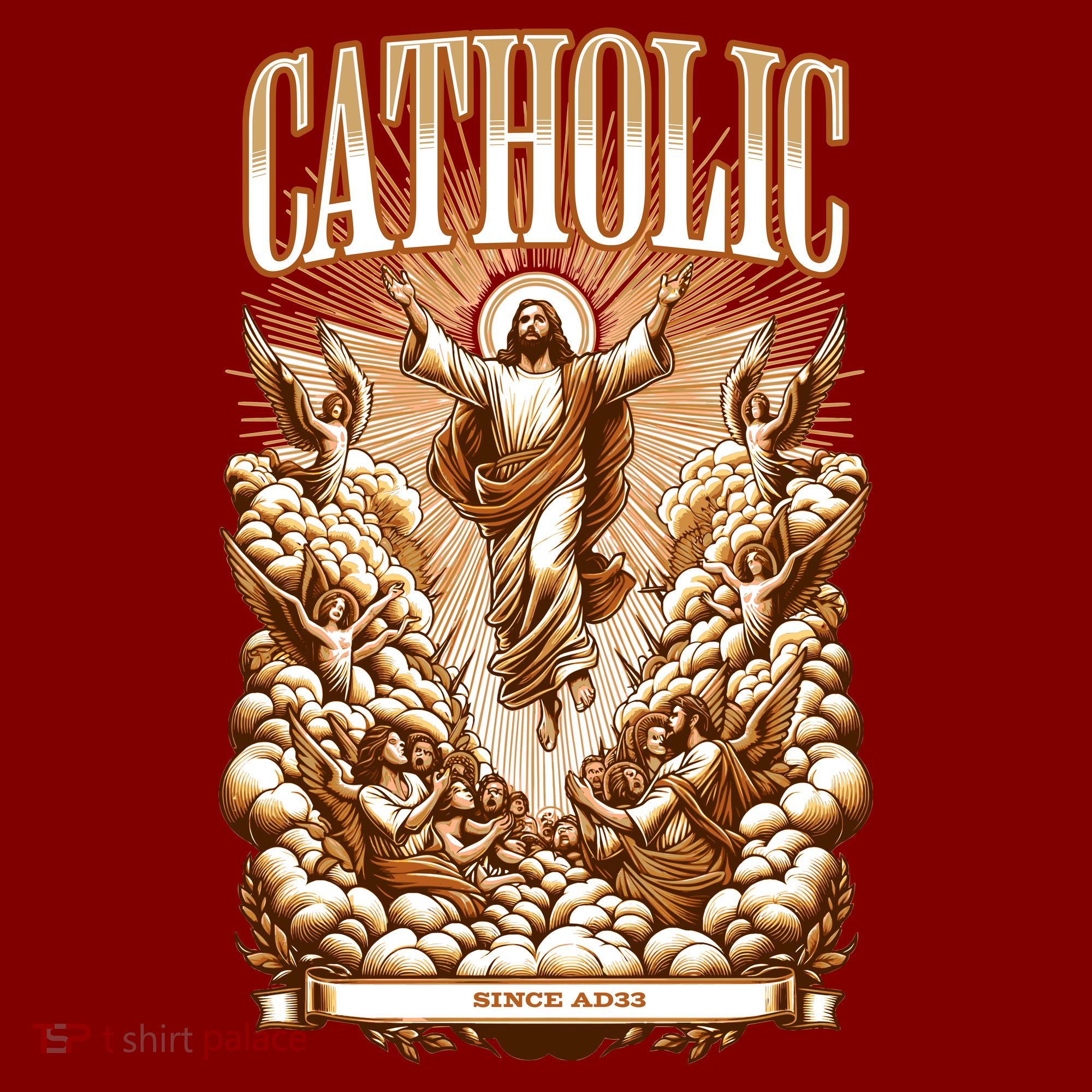 Roman Catholic Since AD 33 Jesus Christ  Mousepad